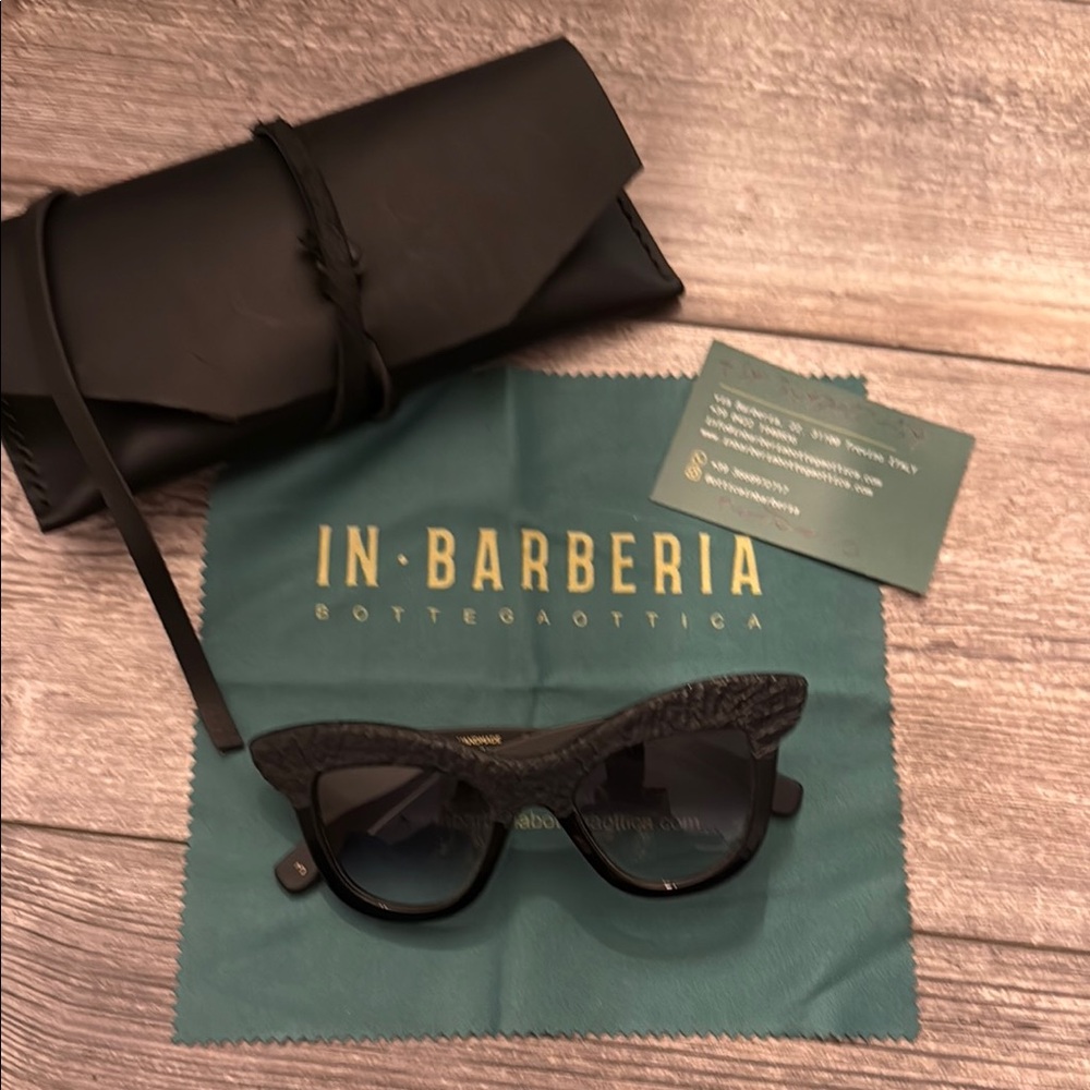 Bottega Veneta Black Sunglasses